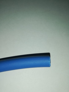 Tub termocontractibil cu adeziv, albastru 10mm diametru