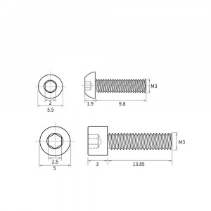 Adaptor pentru montare hotend e3d la seria ender