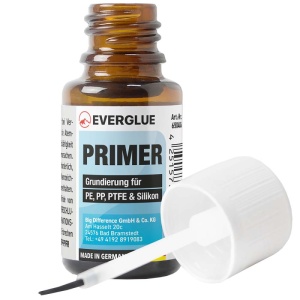 Everglue Primer - promotor de aderență pentru PE, PP, PTFE (Teflon™), flacon sticlă cu pensulă 15ml