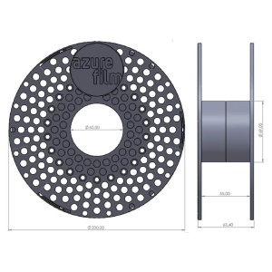 Filament AzureFilm PLA Matte HS Sage 1kg