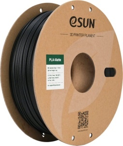 Filament eSun PLA Matte Deep Black 1 kg