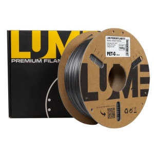 Rola filament Lume PET-G Silver 1kg din unghi la Reprapmania