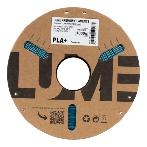 Rolă carton filament 3D Lume PLA Plus Emerald