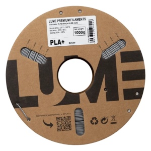 Detaliu înfășurare perfectă filament Lume PLA+ Silver - Reprapmania