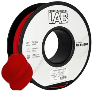 Filament Profesional Lab PLA Matte Red 1kg