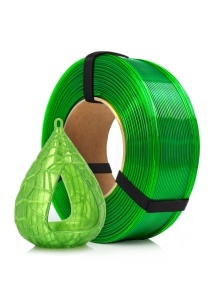 Obiect printat 3D cu filamentul PET-G Standard HS Light Green Transparent de la Rosa 3D, din oferta ReprapMania.