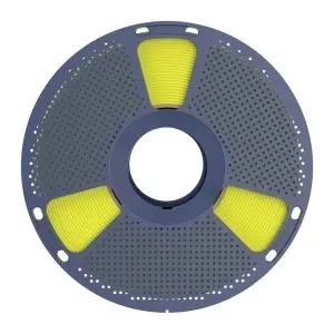 Exemplu de obiect 3D printat folosind Filament Sunlu PETG High-Speed Matte Yellow 1kg.