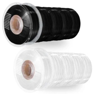 Pachet REFILL Azurefilm PLA Matte HS Black & White 10kg+2 masterspool