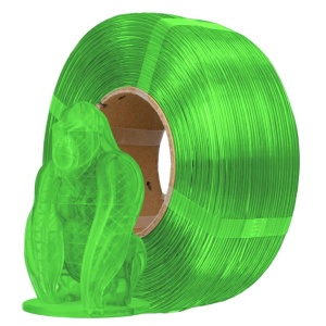 REFILL Azurefilm PETG Hyper Speed Green Transparent 1kg
