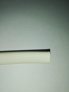 Tub termocontractibil cu adeziv, alb 10mm diametru