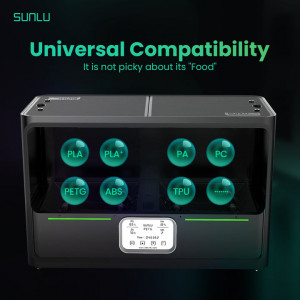 Uscator filament 3D SUNLU FILADRYER S4 Dry box
