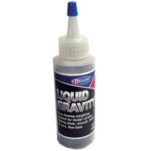 Deluxe Materials Liquid Gravity - Granule Metalice pentru Echilibrare Machete , 240g,