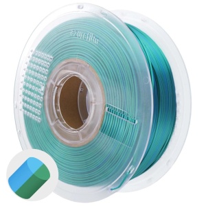 Filament AzureFilm PLA Silk Dual Color Emerald Surf 1kg