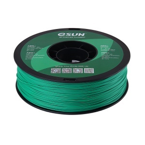 Rolă filament eSUN ABS+ Verde 1kg - detaliu material - RepRapMania.ro