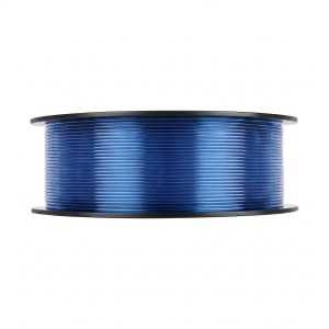 Rolă filament eSUN PETG-Basic Translucent Light Blue 1kg, vedere din față