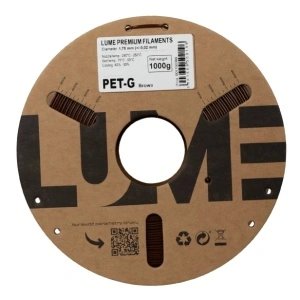 Detaliu înfășurare perfectă filament Lume PET-G Brown - Reprapmania