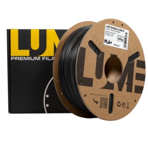 Rola filament Lume PLA+ Dark Gray 1kg din unghi la Reprapmania