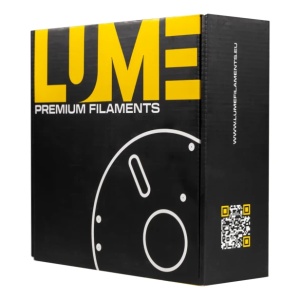 Cutie și ambalaj original filament Lume PLA+ Red 1kg de la Reprapmania
