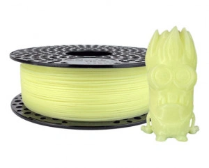Filament PLA Azurefilm Luminous UV Light Yellow 1Kg