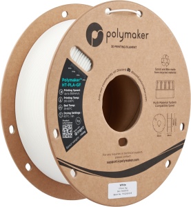 Rolă filament Polymaker HT-PLA-GF White 1kg