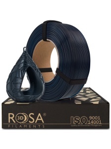 FILAMENT Rosa 3D ReFill PET-G Standard HS Navy Blue Transparent 1kg