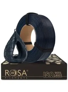 FILAMENT Rosa 3D ReFill PET-G Standard HS Navy Blue Transparent 1kg