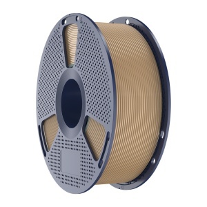 Piesa aspect lemn printata 3D cu Sunlu PLA+ 2.0 oak la calitate inalta