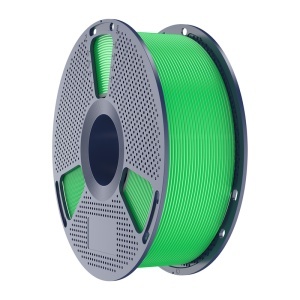 Filament Sunlu PLA+ 1kg Green compatibil cu sisteme automate de tip AMS și imprimare la viteză mare