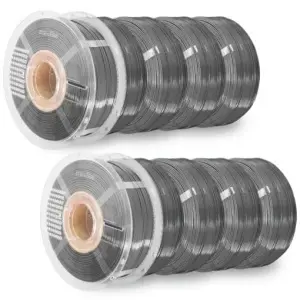 Pachet Refill AzureFilm PETG Hyper Speed Grey 10kg 2 masterspool reprapmania - 10 x Grey