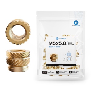 Piulite inserabile - M5 short-pachet 50 bucati