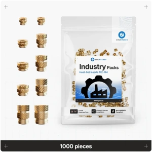 Insert-uri filetate M4 Short CNC Kitchen, pachet industrial Industry Pack, 1000 bucăți