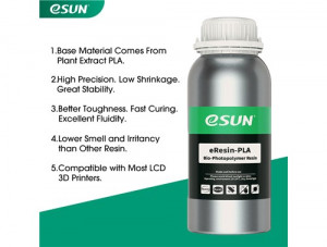 Rășină eSUN Bio-Based eResin-PLA Beige