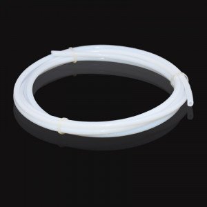 Tub PTFE 3x4mm alb-1metru