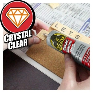 Adeziv Gorilla Contact Crystal Clear 75g