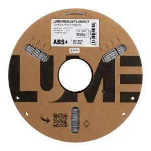 Filament ABS+ Lume High Speed 600mm/s Light Grey 0.85kg, rolă unghi 2