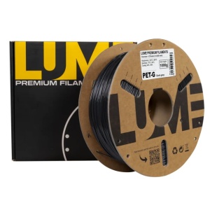 Rola filament Lume PET-G Dark Grey 1kg din unghi la Reprapmania