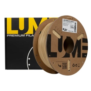 Rola filament Lume PLA+ Beige 1kg din unghi la Reprapmania