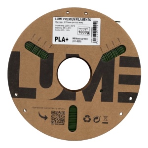 Detaliu înfășurare perfectă filament Lume PLA+ Military Green - Reprapmania