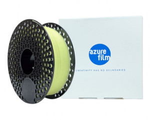 Filament PLA Azurefilm Luminous UV Light Yellow-1kg 1.75mm