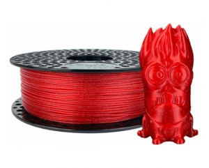 Filament PLA Azurefilm Red Gliter 1Kg
