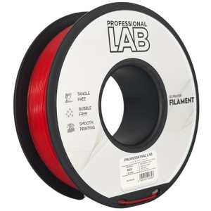 Filament Profesional Lab HS PLA Red 1kg - vedere laterală - RepRapMania
