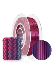 Filament Rosa 3D PLA Magic SILK Midnight City (blue+fuchsia) 300g