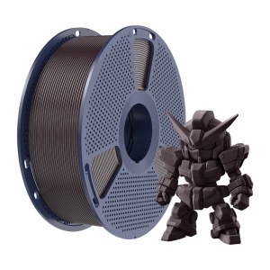 Detaliu textura filament Sunlu PLA+ 2.0 Roasted Chestnut disponibil la Reprapmania