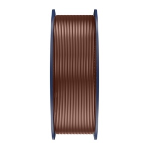 Rola de filament Sunlu PLA+ Chocolate sigilată în ambalaj vidat cu desicant pentru protecție împotriva umidității