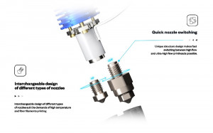 HOTEND RAPIDO ULTRA HIGH FLOW