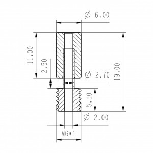 Surub tranzitie termica Creality TITANIUM ALLOY 