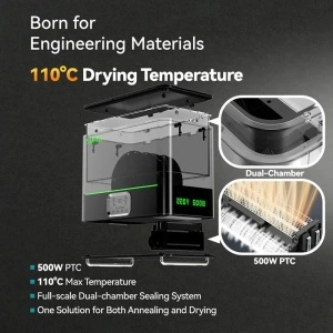 Uscator filament 3D SUNLU FILADRYER E2 Dry box