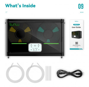 Uscator filament 3D SUNLU FILADRYER S4 Dry box