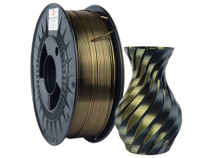 Filament 3DPower PLA SILK Dual Color Gold/Black 1kg