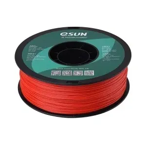 Rolă filament eSUN ABS+ Roșu 1kg - detaliu material - RepRapMania.ro
